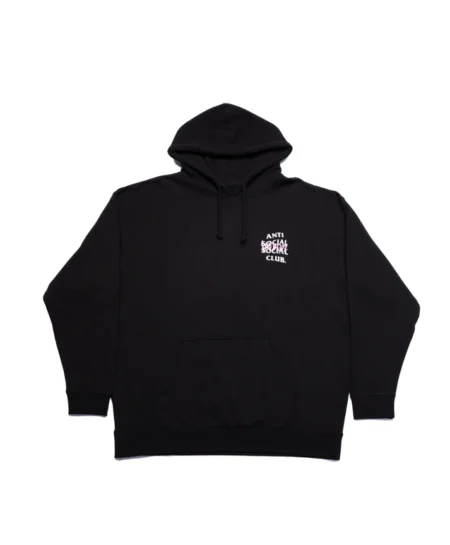 Sadboyz Anti Pink Box Logo Hoodie – Black