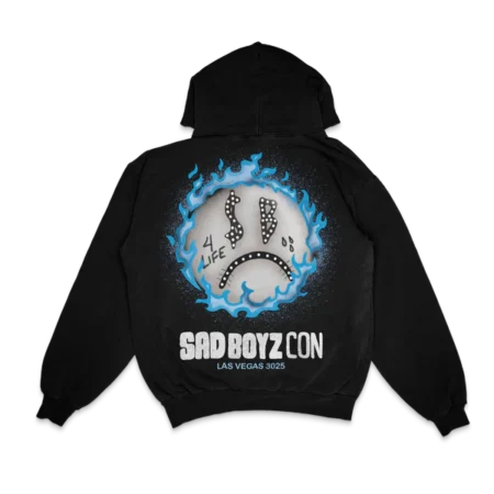 Sad Boyz Blue Face Hoodie