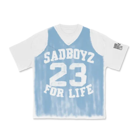 Sad Boyz Comp Jordan White Tee