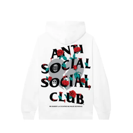 Sadboyz X Assc Thorns White Hoodie